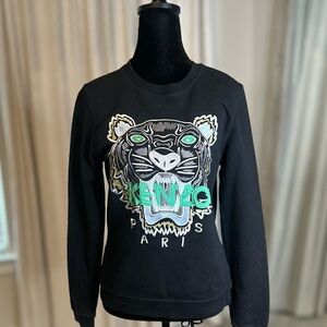 Kenzo Black Crew Neck Sweater